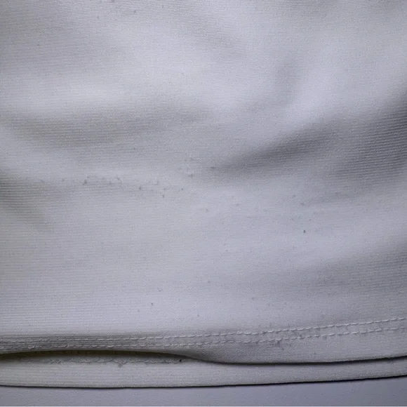 ROZ & ALI SLEEVELESS BLOUSE woman’s size 2X White Pleated Neckline Double Lined - Picture 10 of 10